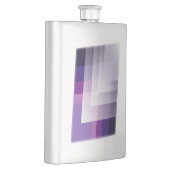Flasque Violet et blanc (Droite)