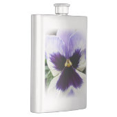 Flasque violet profond sur blanc (Droite)