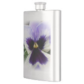 Flasque violet profond sur blanc (Gauche)