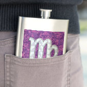 Flasque Virgo Zodiac Connexion Pink Fuchsia Camion numériq (En situation)