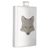 Flasque Visage de renard métallique (Droite)