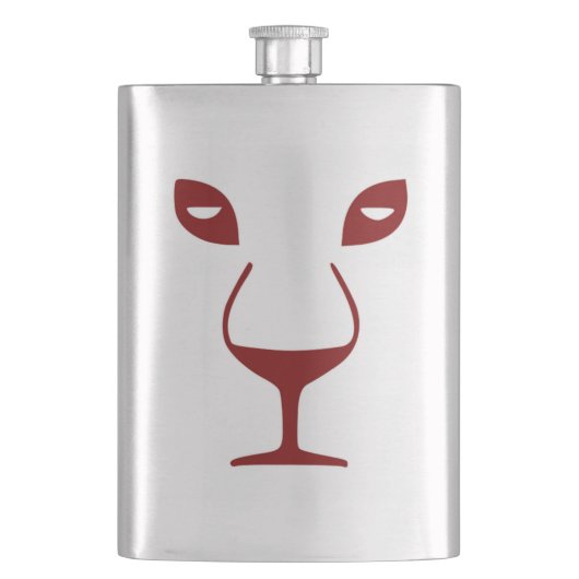 FLASQUE VISAGE DE VIN (devant)