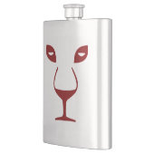 FLASQUE VISAGE DE VIN (Gauche)