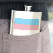 Flasque Visibilité du drapeau de fierté transgenre de Slip (En situation)