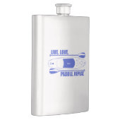 Flasque Vivez Aimez Pagayer Répétez (Droite)