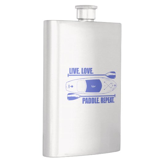 Flasque Vivez Aimez Pagayer Répétez (Droite)