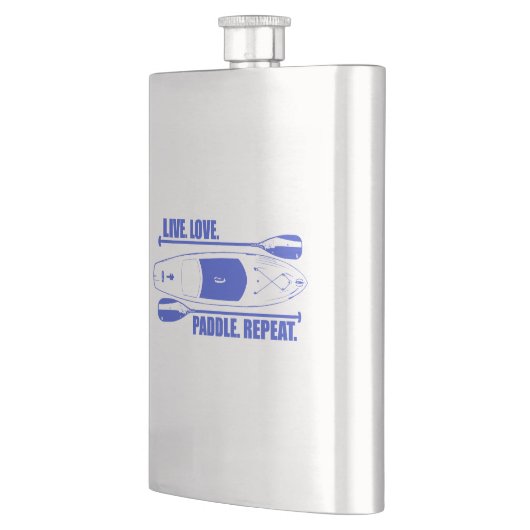 Flasque Vivez Aimez Pagayer Répétez (Gauche)