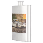 Flasque Voiture classique Silver Sports (Gauche)