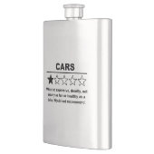 Flasque Voitures d'une étoile (Gauche)