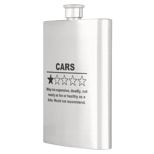 Flasque Voitures d'une étoile (Gauche)