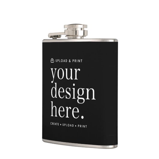 Flasque Votre Design Importé 180ml (Gauche)