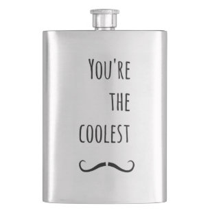 Flasque Votre Moustache la plus froide