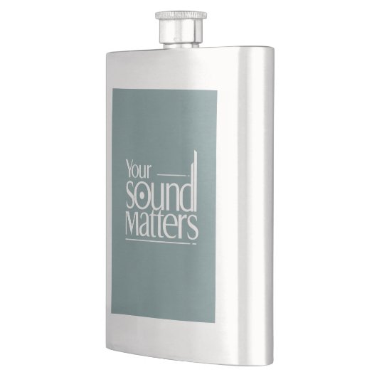 Flasque Votre son compte (Gauche)