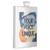 Flasque Votre Voix Est Unique (Droite)
