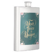 Flasque Votre voix est unique (Droite)