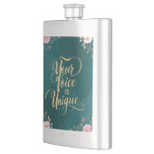 Flasque Votre voix est unique (Gauche)