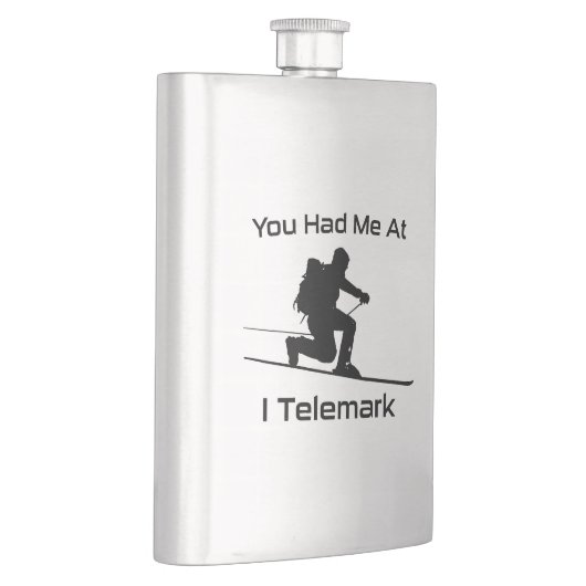 Flasque Vous M'Avez Eu À I Telemark Ski (Droite)
