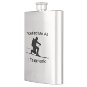 Flasque Vous M'Avez Eu À I Telemark Ski (Gauche)