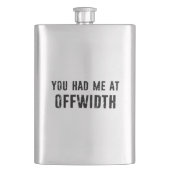 Flasque Vous M'Avez Eu À Offwidth Rock Escalade (devant)