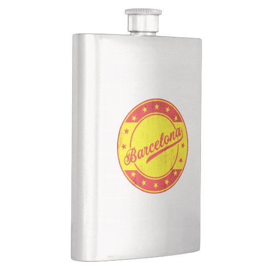 Flasque Voyageur mondial - Barcelone, Espagne (Droite)
