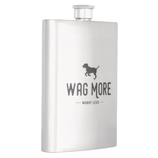 Flasque Wag Plus Inquiète Moins (Droite)