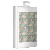 Flasque Water Lys Lily Art Nouveau Nature (Droite)