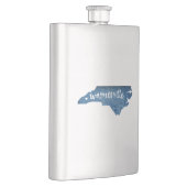 Flasque Waynesville Caroline du Nord Grain de bois (Droite)