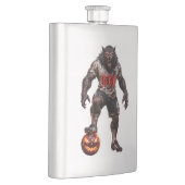 Flasque Werewolf Soccer Player Halloween Horror Art (Droite)