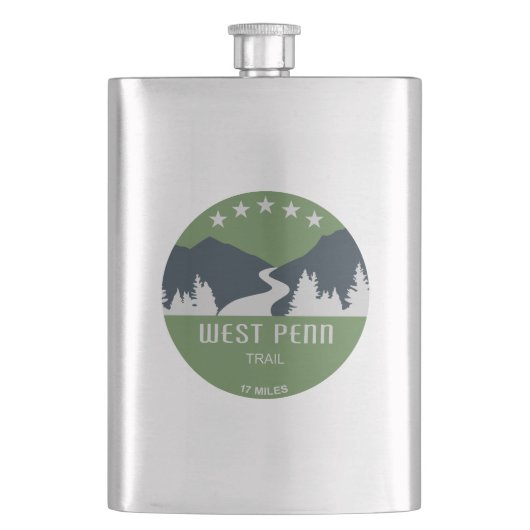 Flasque West Penn Trail Pennsylvanie (devant)