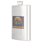 Flasque Wheeler Peak New Mexico Retro Turquoise (Gauche)