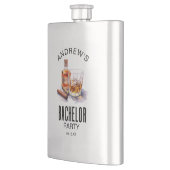 Flasque Whiskey et Cigar Modern Bachelor Party (Gauche)