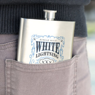 Flasque Whiskey White Lightning Sour Mash
