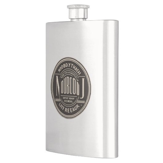 Flasque #WhiskeyLoversClassicFlask (Gauche)