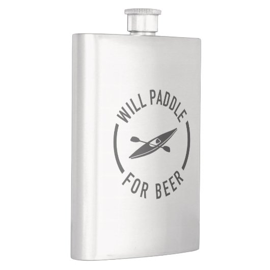 Flasque Will Paddle for Beer (Droite)