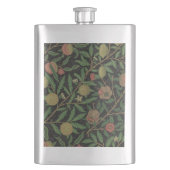 Flasque William Morris grenade classique fruits (devant)