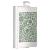 Flasque william morris marigold vert floral fleur (Droite)