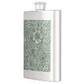 Flasque william morris marigold vert floral fleur (Gauche)
