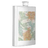 Flasque William Morris modèle floral à tige unique (Droite)