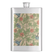 Flasque William Morris Trellis Design classique de papier  (devant)