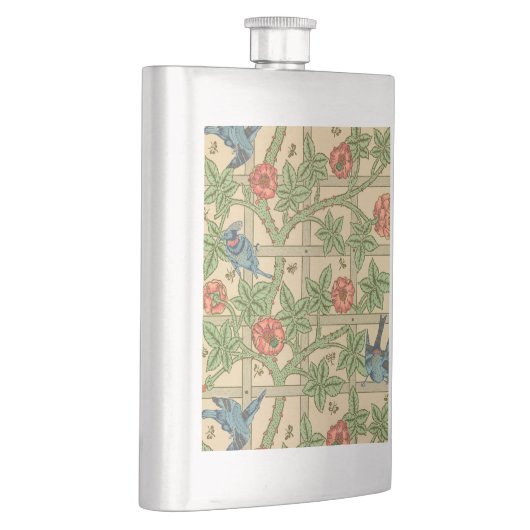 Flasque William Morris Trellis Design classique de papier  (Droite)
