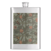 Flasque William Morris Trellis Wallpaper Art (devant)
