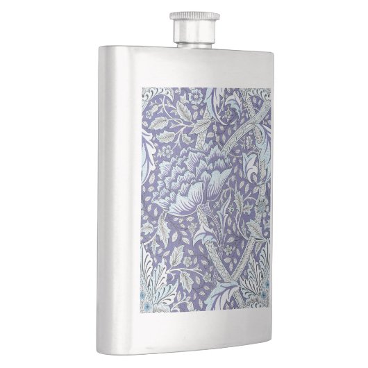 Flasque William Morris Windrush fleurs bleues (Droite)