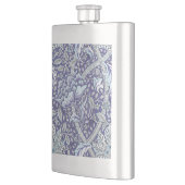 Flasque William Morris Windrush fleurs bleues (Gauche)