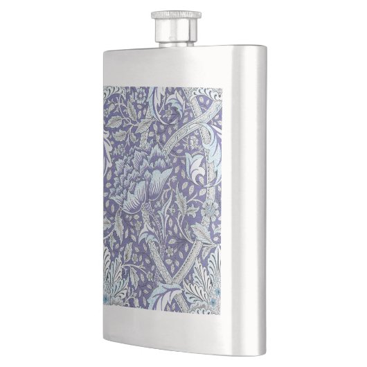 Flasque William Morris Windrush fleurs bleues (Gauche)