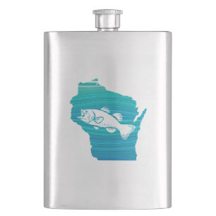 Flasque Wisconsin Wisconsin Pêche