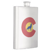 Flasque Wolf du Colorado (Droite)