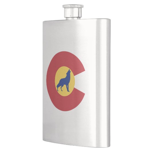 Flasque Wolf du Colorado (Gauche)