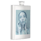 Flasque "Woman in Blue" Premium Canvas (Droite)