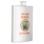 Flasque Wombat Hip-hop Drôle dans la Maison (Droite)