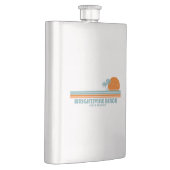 Flasque Wrightsville Beach Caroline du Nord Sun Palm Trees (Droite)